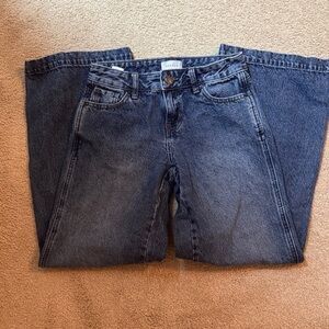 PacSun Women's Straight Leg Dark Denim Jeans